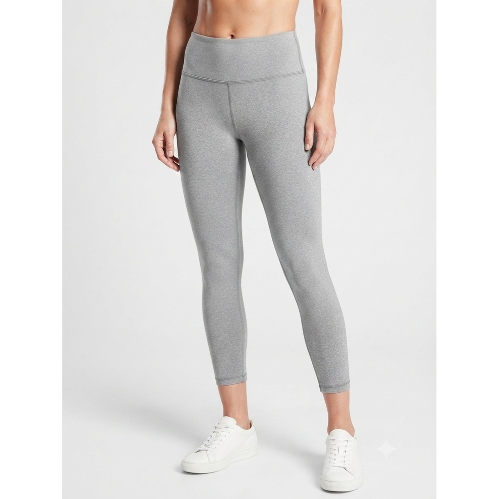 NWT J. Crew High-rise 7/8 Legging Signature Flex Platinum Grey Extra Small